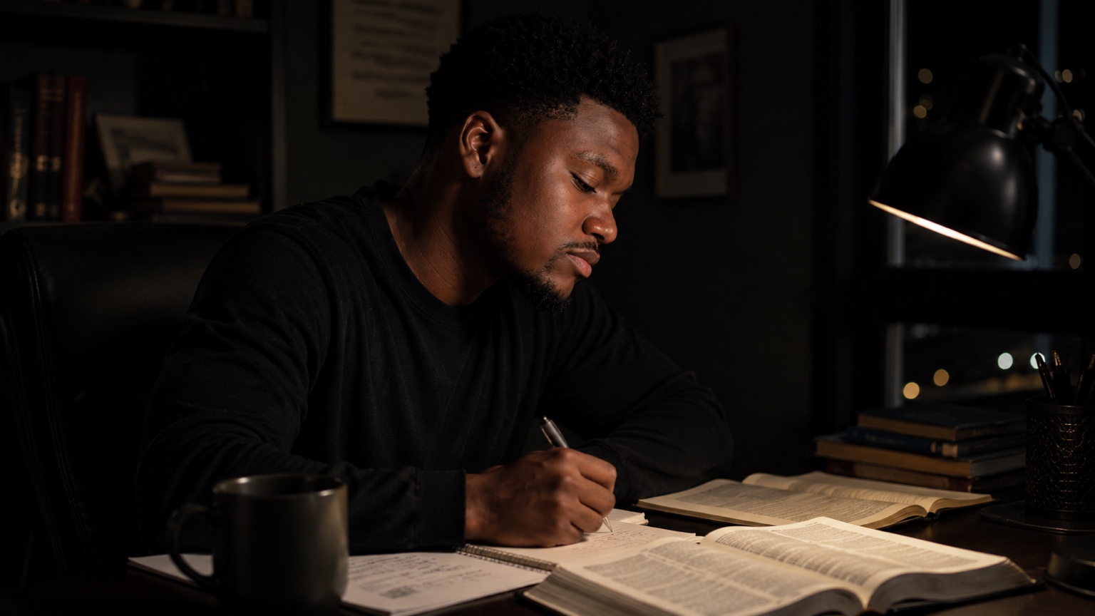 Night study visual