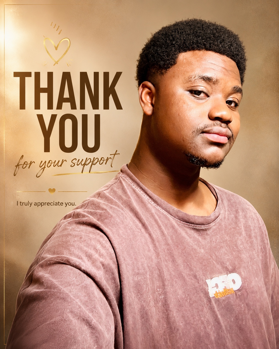 Thank you for your support — Pierre Lidji